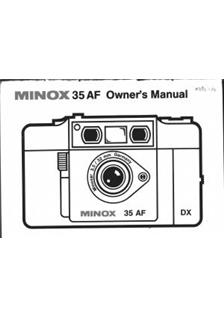 Minox 35 AF manual. Camera Instructions.